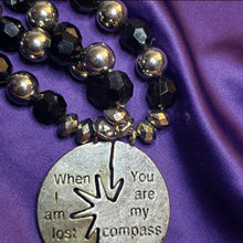 Load image into Gallery viewer, Compass Friendship Necklace Set
