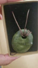 Load image into Gallery viewer, Green Stone Pendants
