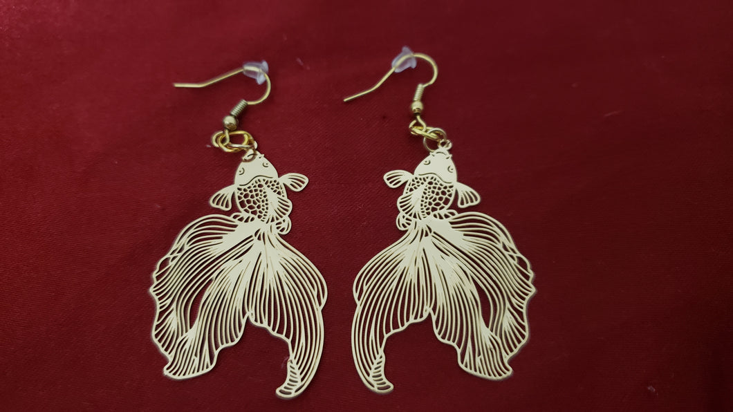 GoldFish Earrings