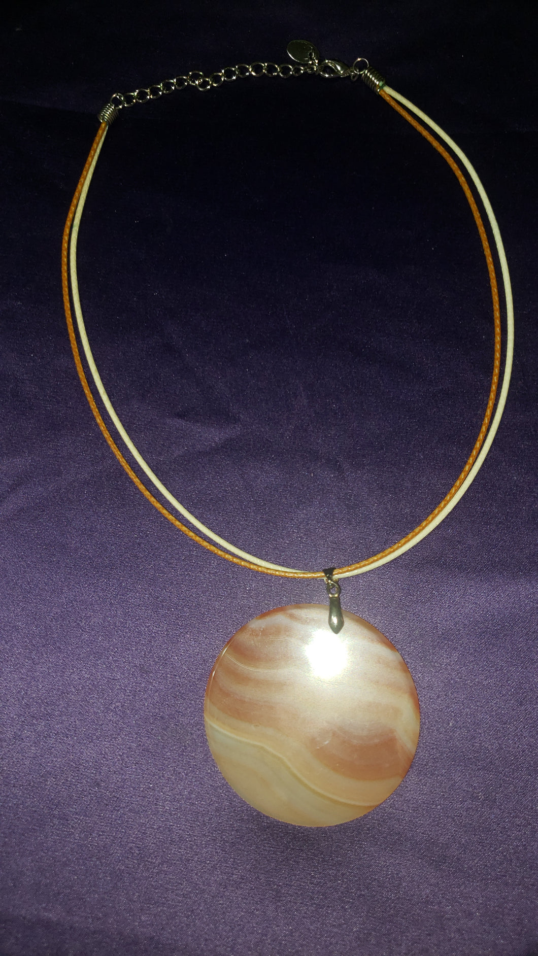 Orange Ombre Necklace